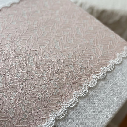 Coquette Lace Dream Bow Tablecloth Pink4