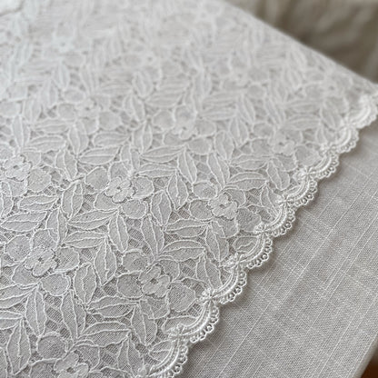 Coquette Lace Dream Bow Tablecloth White4