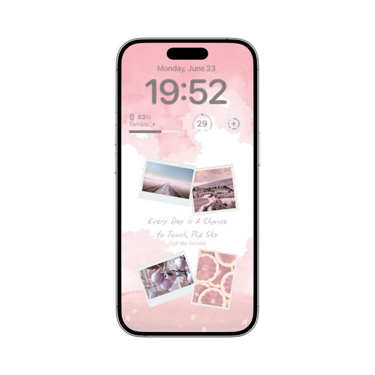 Coquette Pastel Inspo Collage Wallpaper