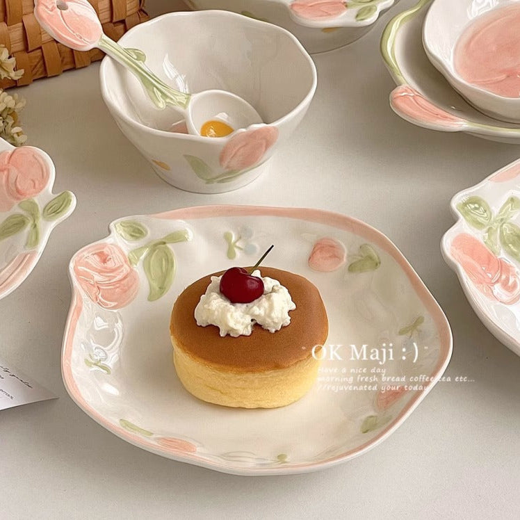 Coquette Petals In A Daydream Plate