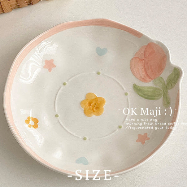 Coquette Petals In A Daydream Plate