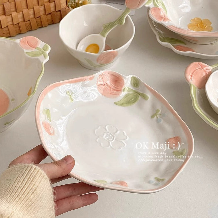 Coquette Petals In A Daydream Plate 3