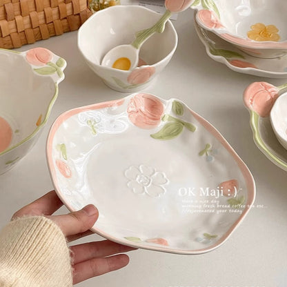 Coquette Petals In A Daydream Plate 3