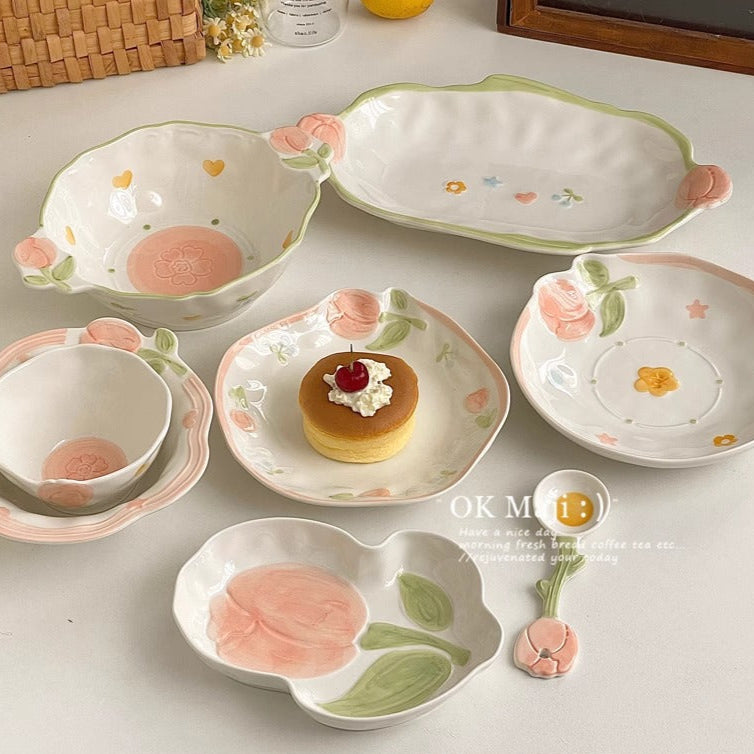 Coquette Petals In A Daydream Plate 4