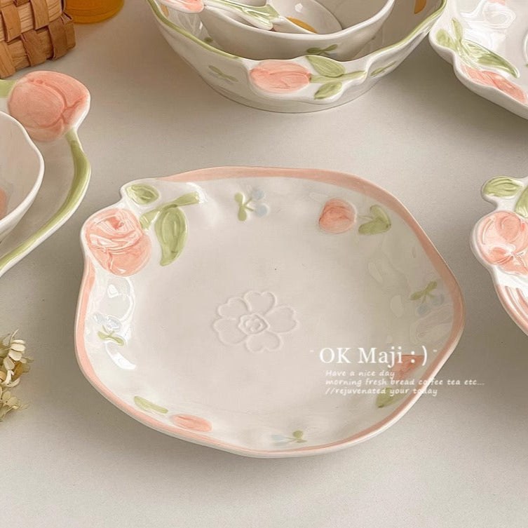 Coquette Petals In A Daydream Plate 5