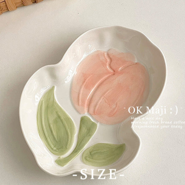 Coquette Petals In A Daydream Plate 8