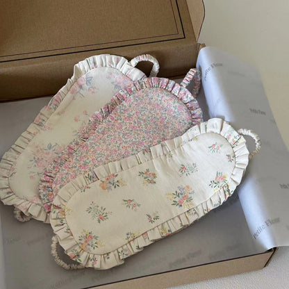 Coquette Petite Fleur Ruffle Sleep Mask 5