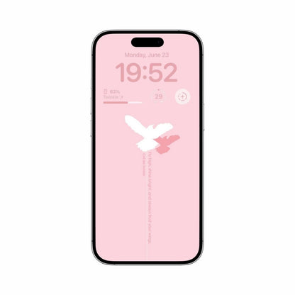 Coquette Soaring Spirit Wallpaper mockup