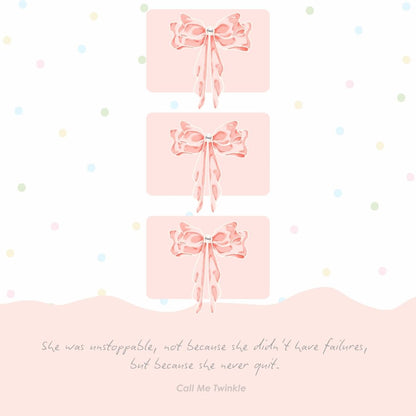 Coquette Soft Ribbons Whisper of Courage Wallpaper 1