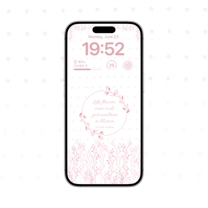 Coquette Time to Blossom Wallpaper