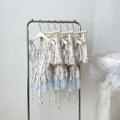 Coquette Whispers of Petals in a Serene Breeze Dress 7