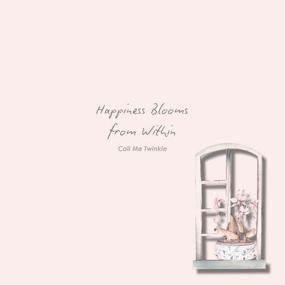 Coquette Window to Inner Bliss Wallpaper 