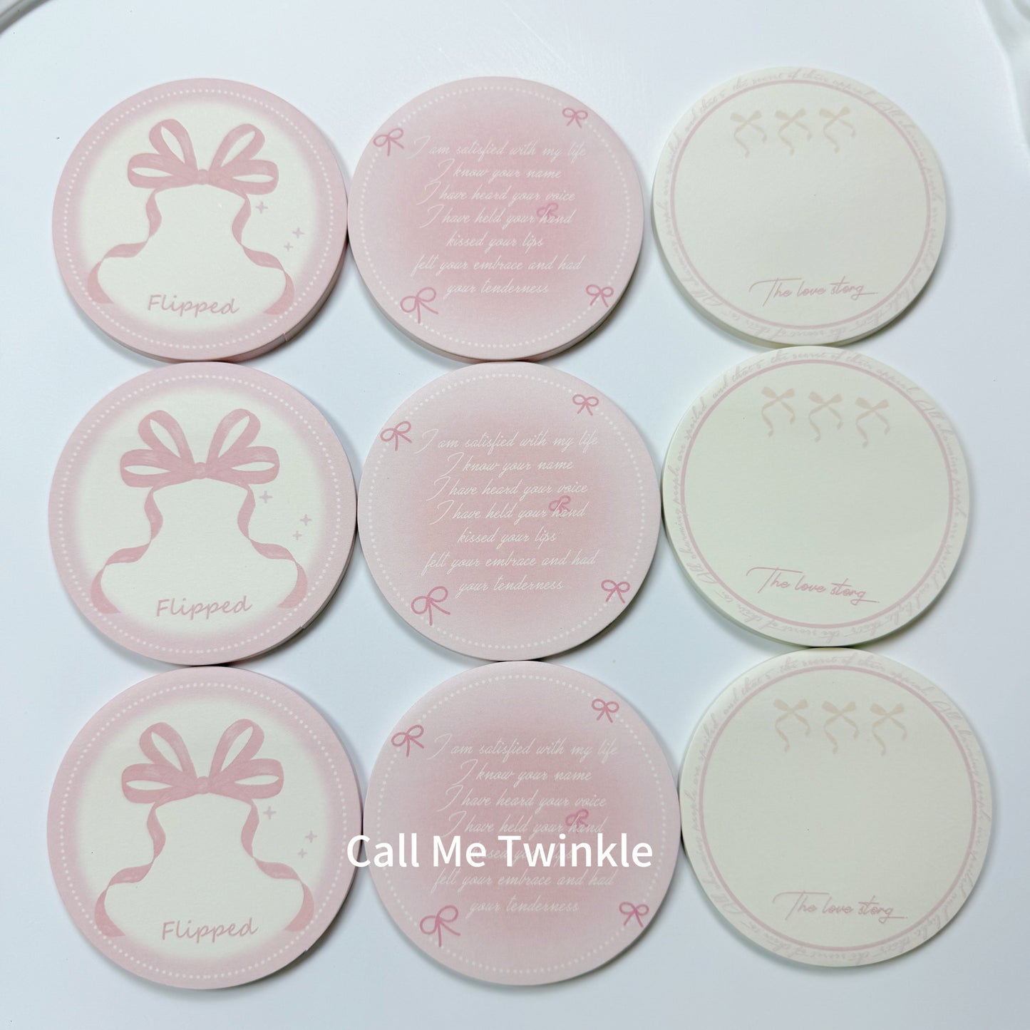 Romantic Heart — ticky Notes (9pcs)