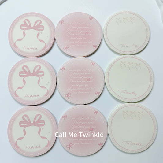 Romantic Heart — ticky Notes (9pcs)