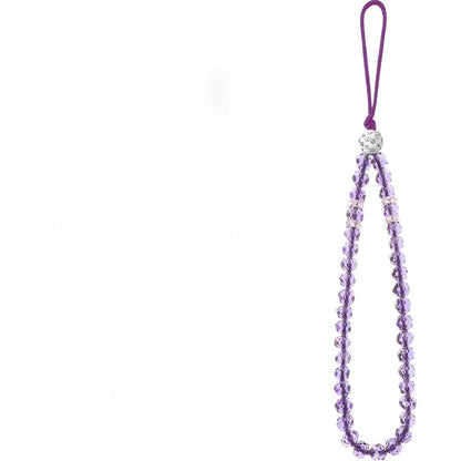 Coquette Cute Crystal Bowknot Pearl Beaded Phone Strap