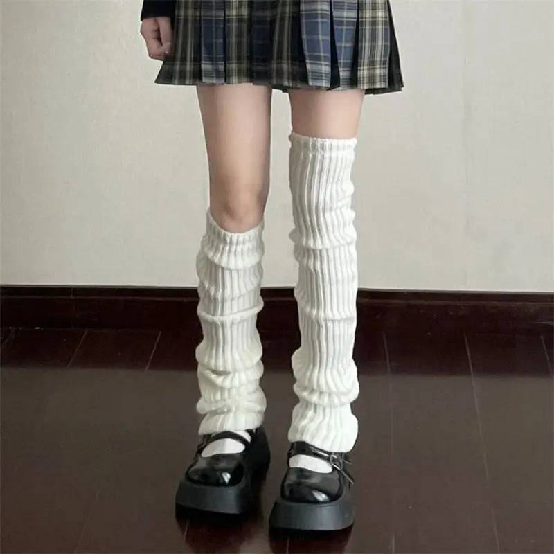 Coquette Lolita Ribbon Knit Leg Warmers