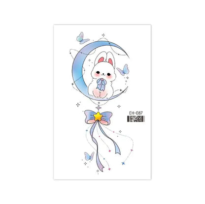 Coquette Twinkle Colorful Temporary Tattoo Sticker