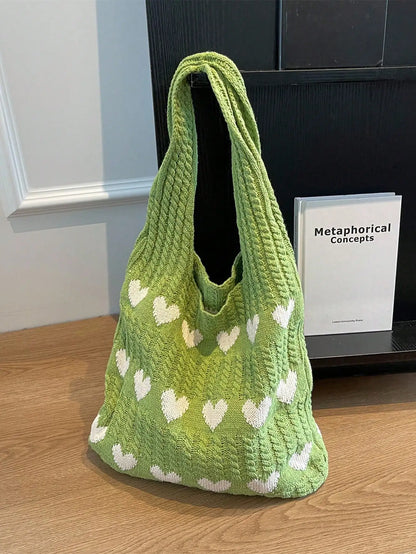 Coquette Love You More Crochet Shopper
