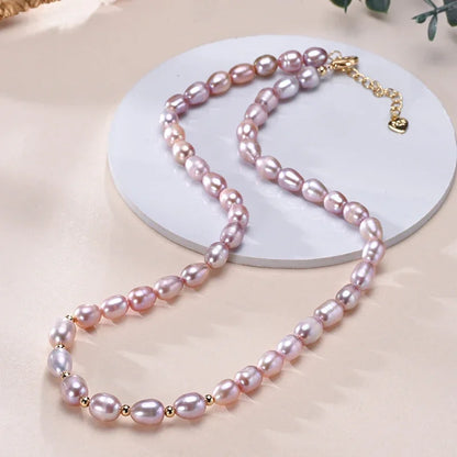 Coquette Charm Pearl Necklace