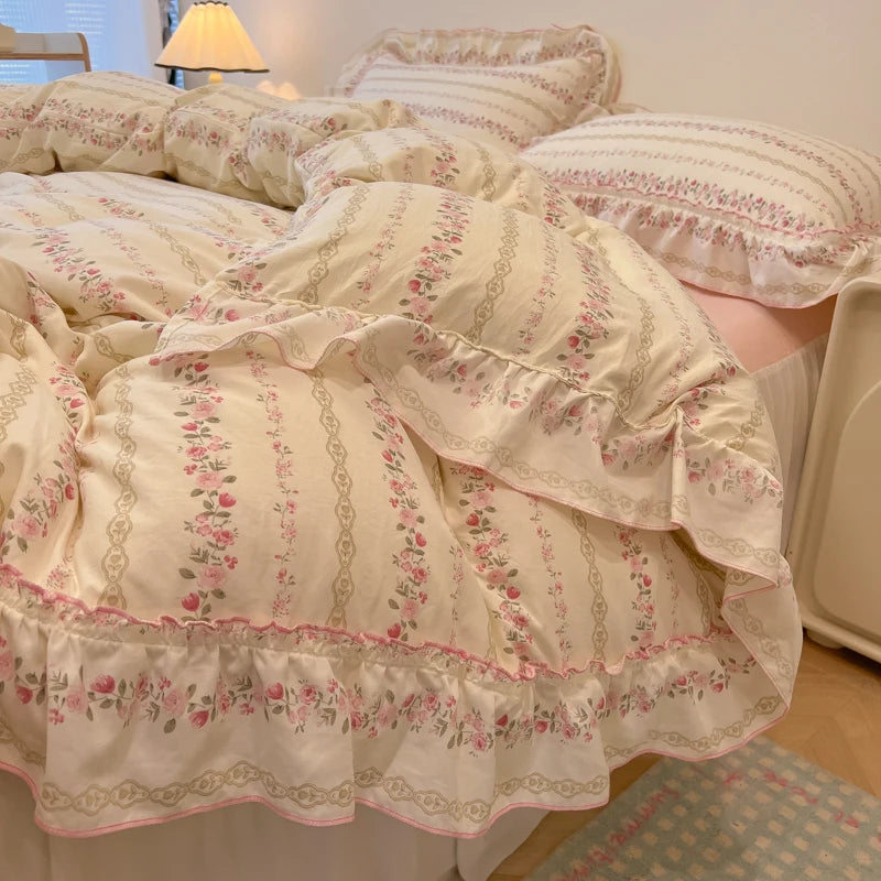 Fairytale Elegance Floral Bedding Set