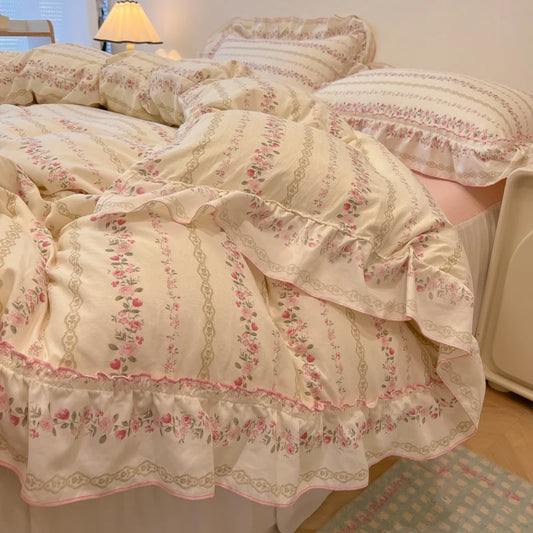 Fairytale Elegance Floral Bedding Set