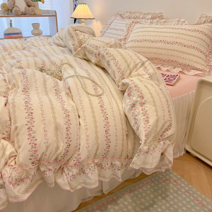 Fairytale Elegance Floral Bedding Set