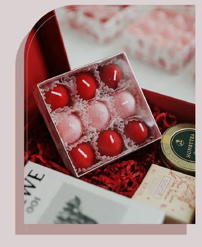 Coquette Strawberry Scented Candle Gift Box