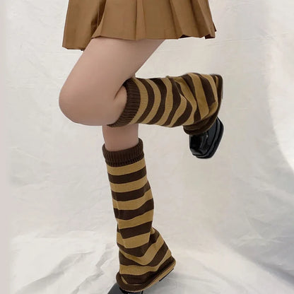 Coquette Lolita Ribbon Knit Leg Warmers