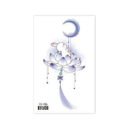 Coquette Twinkle Colorful Temporary Tattoo Sticker