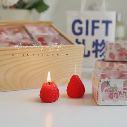 Coquette Strawberry Scented Candle Gift Box