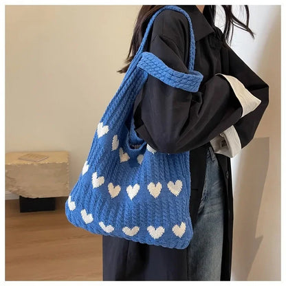 Coquette Love You More Crochet Shopper