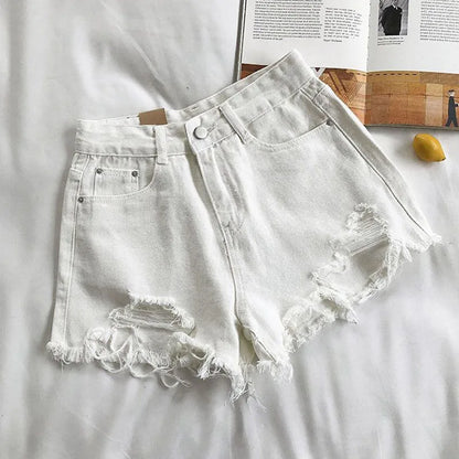Sweet Summer Ripped Denim Shorts