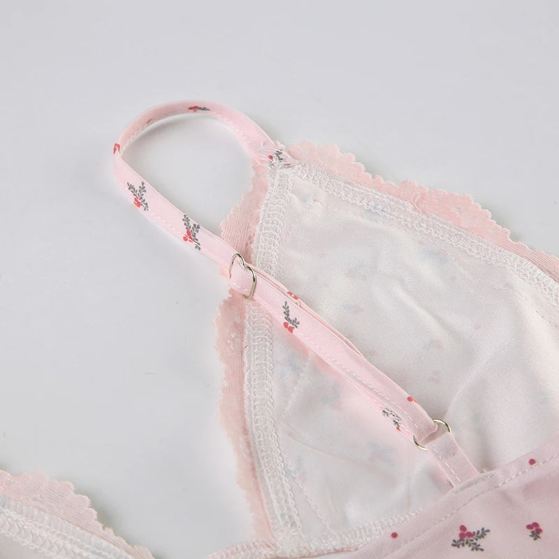 Coquette Dreamy Pink Floral Lounge Set