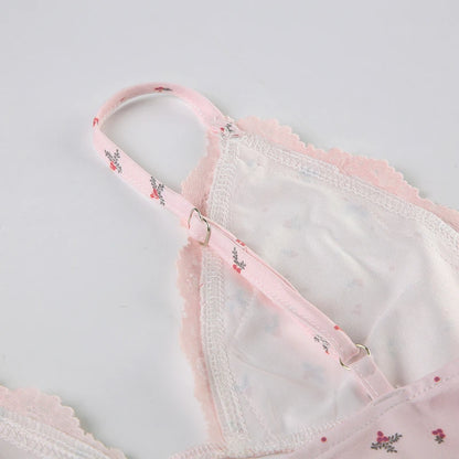 Coquette Dreamy Pink Floral Lounge Set