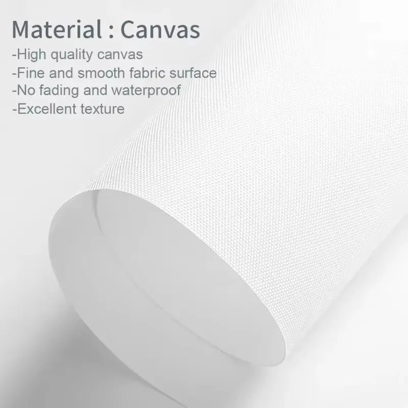 "What's The Best That Could Happen" Frameless Canvas Poster