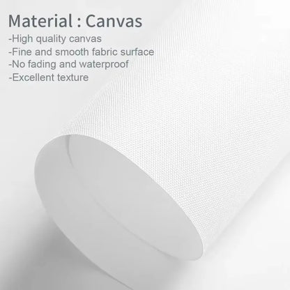 "What's The Best That Could Happen" Frameless Canvas Poster