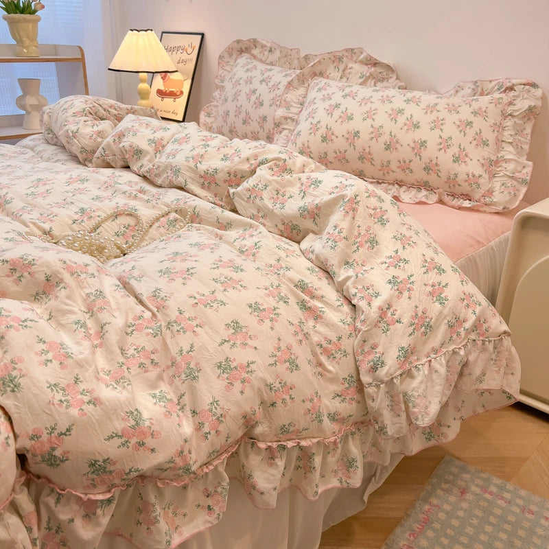 Fairytale Elegance Floral Bedding Set