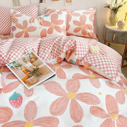 Coquette Soft Enchanted Garden Floral Bedding Set