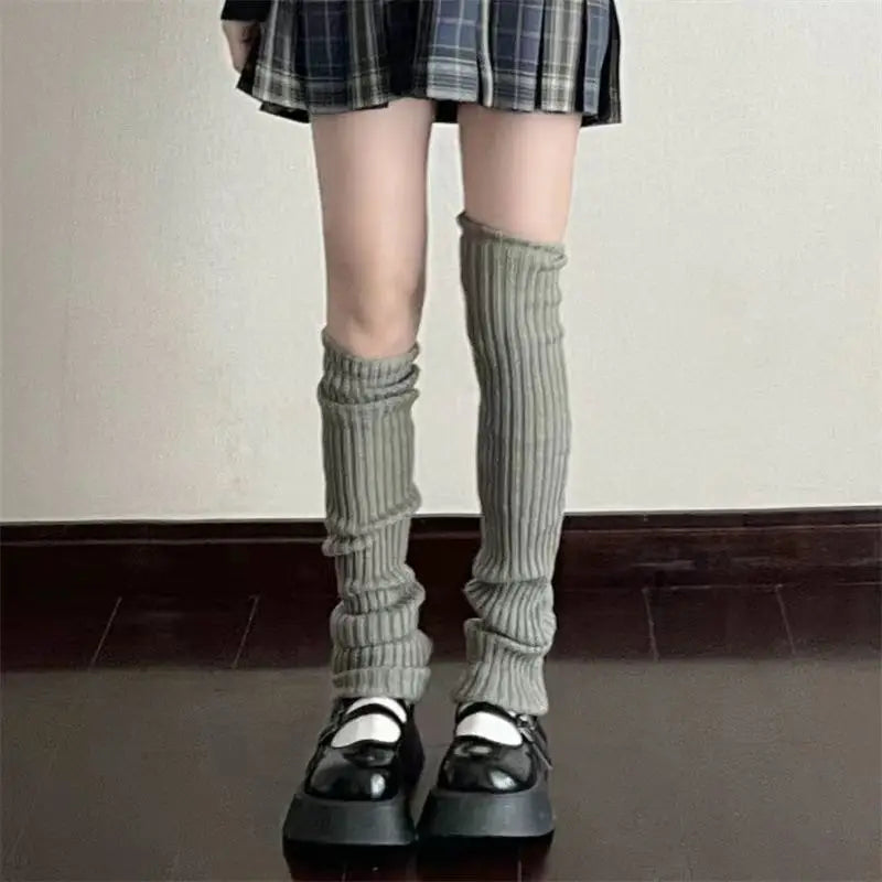 Coquette Lolita Ribbon Knit Leg Warmers