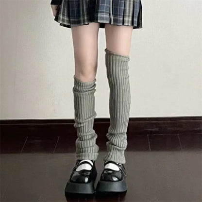Coquette Lolita Ribbon Knit Leg Warmers