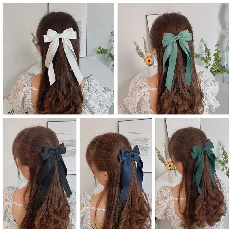 Coquette Lystrfac Ribbon Bow Hair Clip