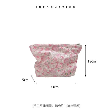 Embossed Cartoon Cosmetic Bag for Women