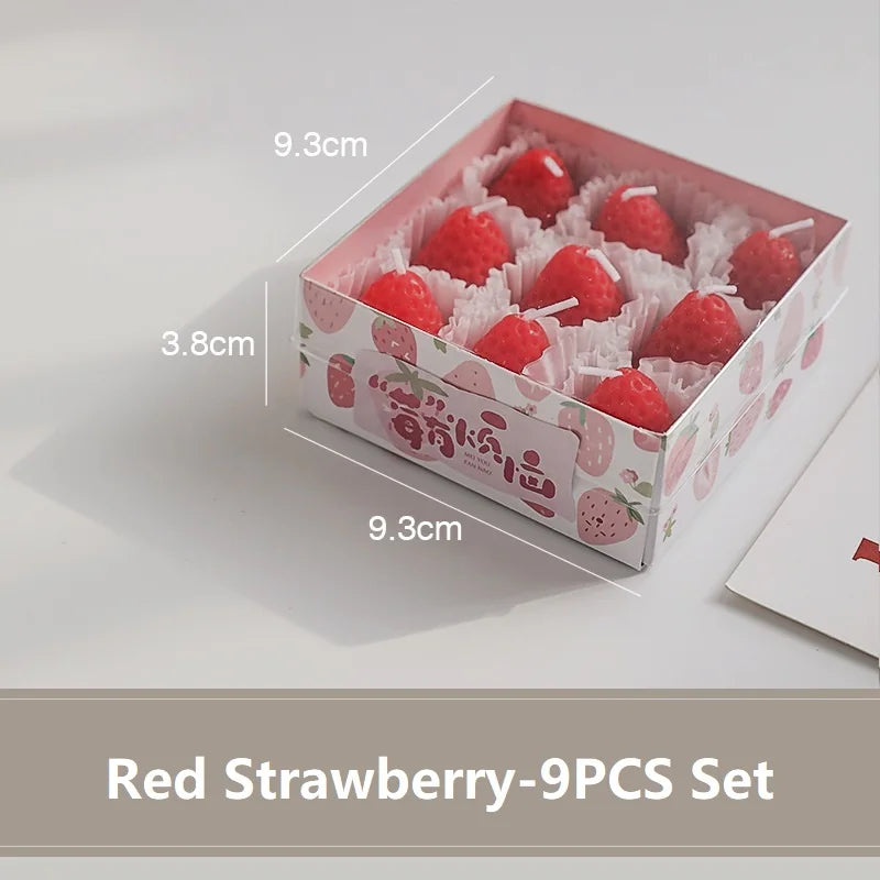 Coquette Strawberry Scented Candle Gift Box