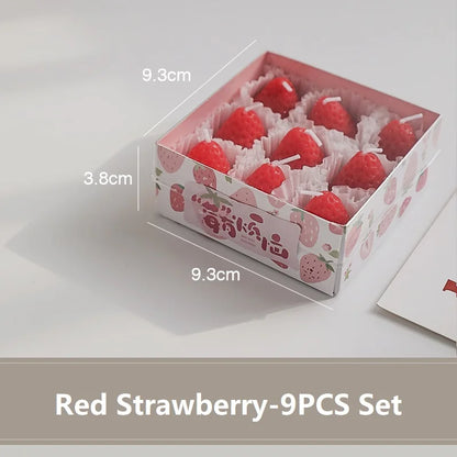 Coquette Strawberry Scented Candle Gift Box