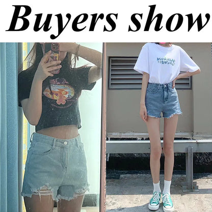 Sweet Summer Ripped Denim Shorts