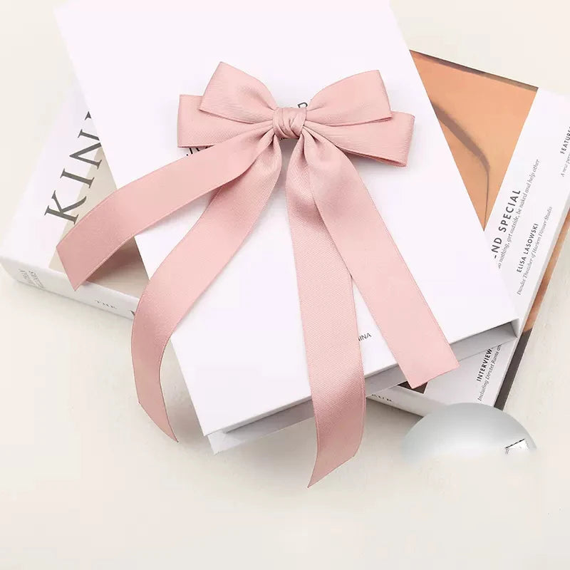 Coquette Lystrfac Ribbon Bow Hair Clip
