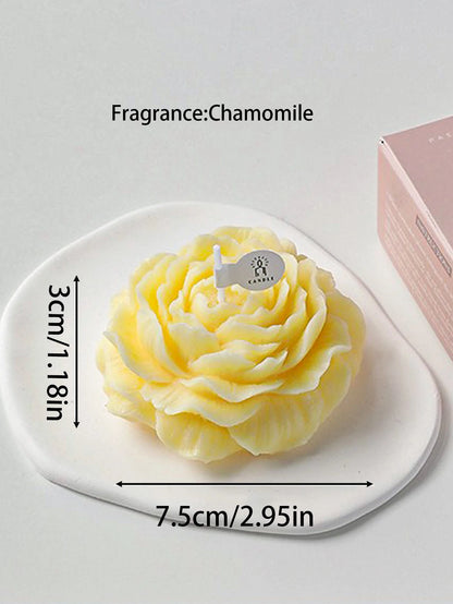 Coquette Peony Flower Scented Candle