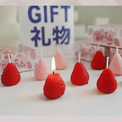Coquette Strawberry Scented Candle Gift Box