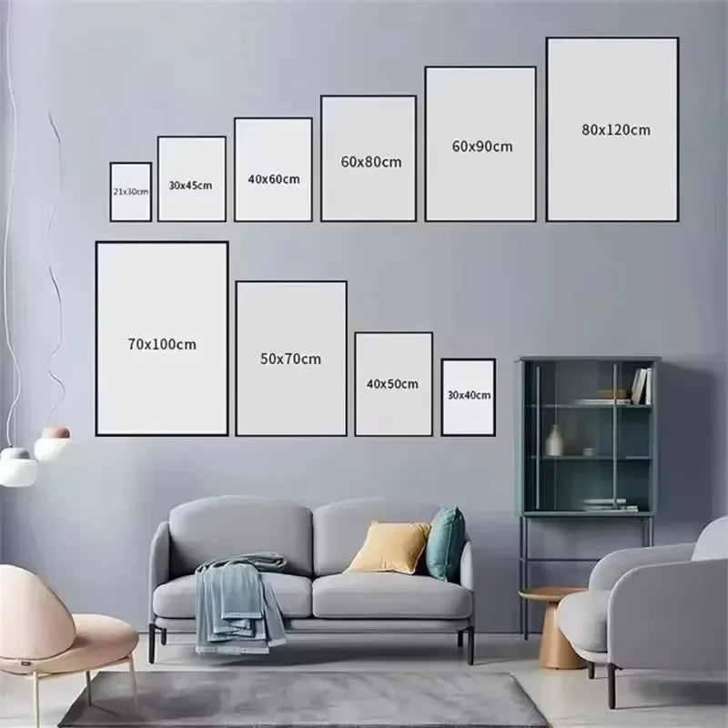 "What's The Best That Could Happen" Frameless Canvas Poster