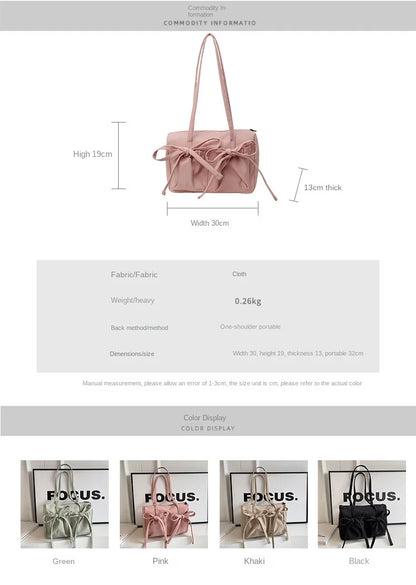 Sweetie Coquette Bow Shoulder Bag